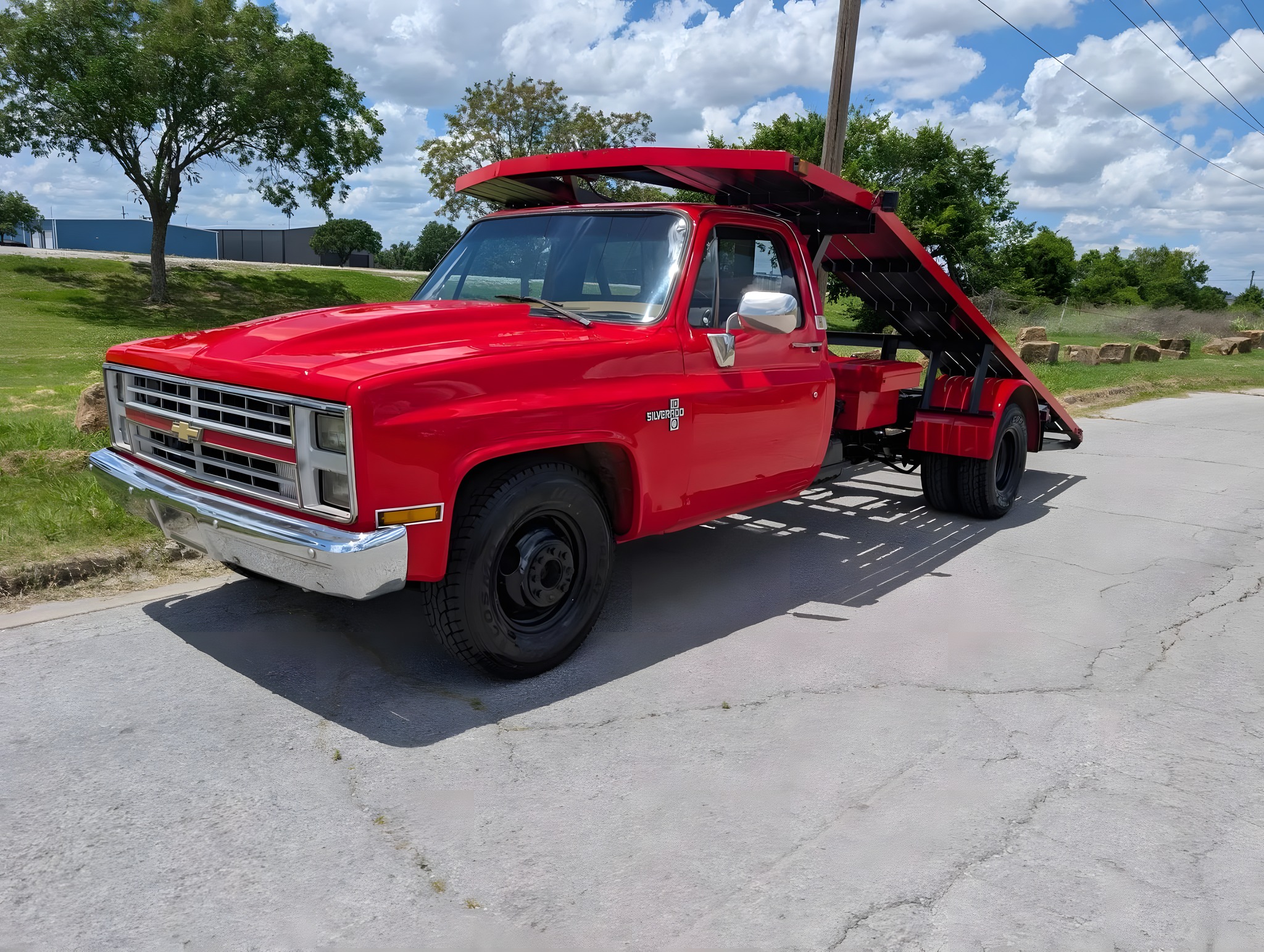 1985 Chevrolet C10 Silverado Flatbed Hauler