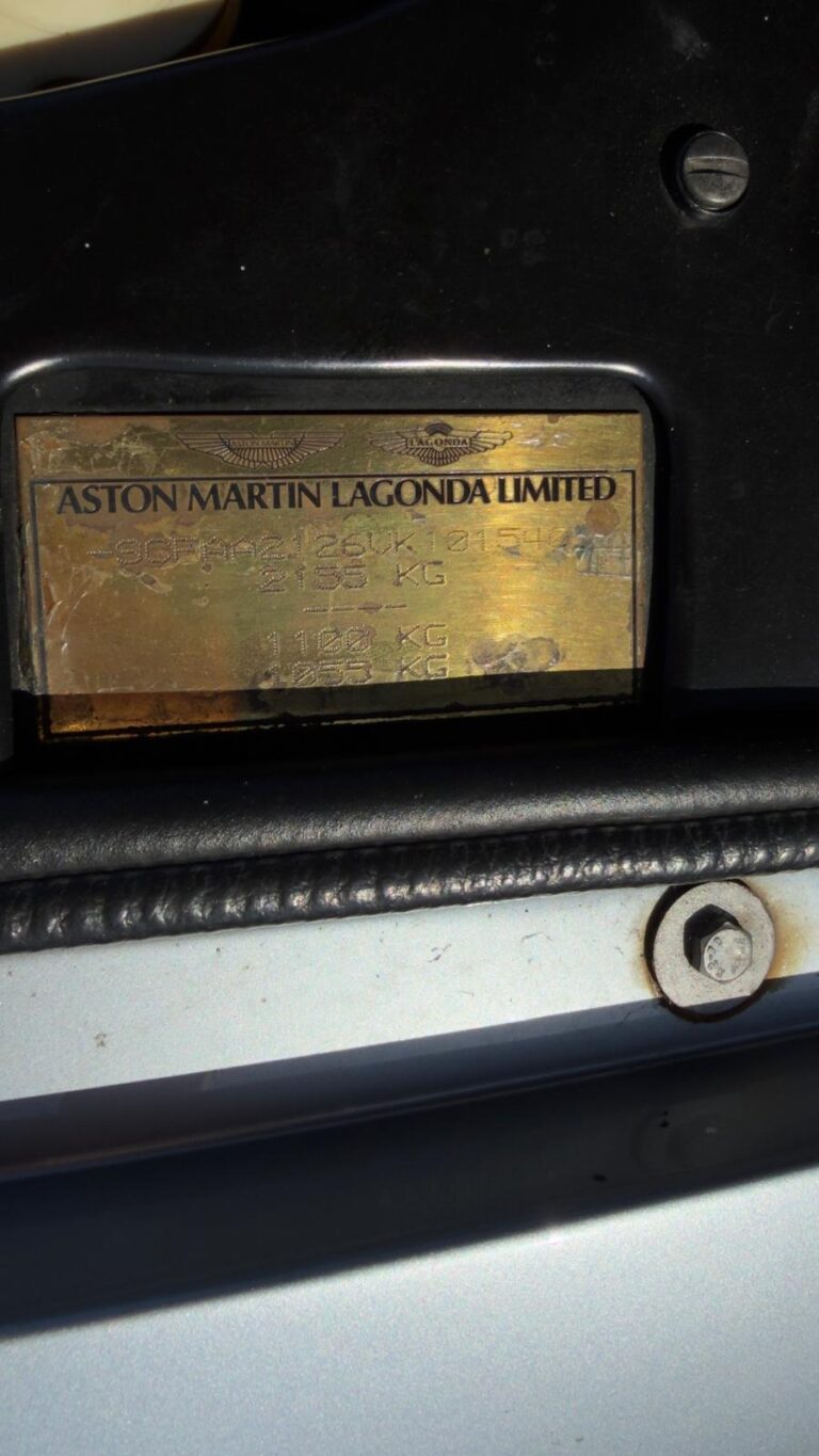 1997 Aston Martin DB7 photo 51