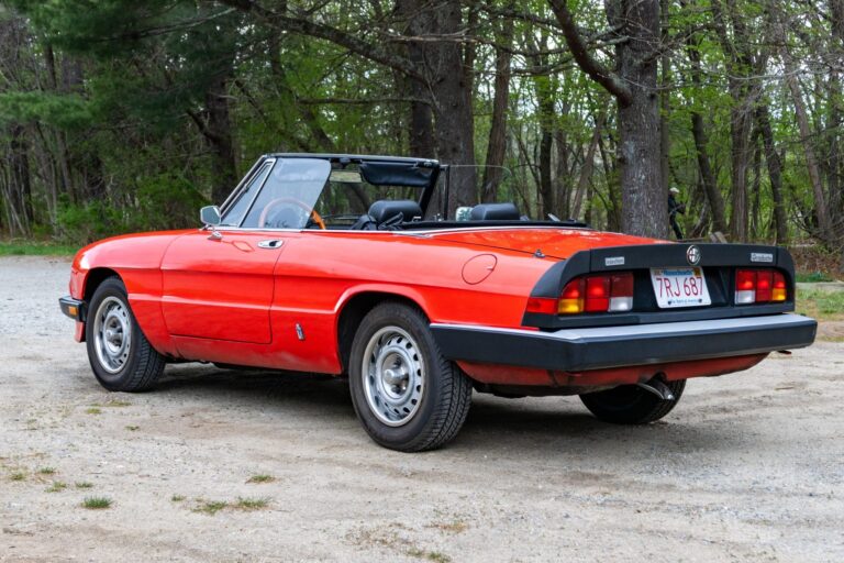 1985 Alfa Romeo Spider Graduate photo 14