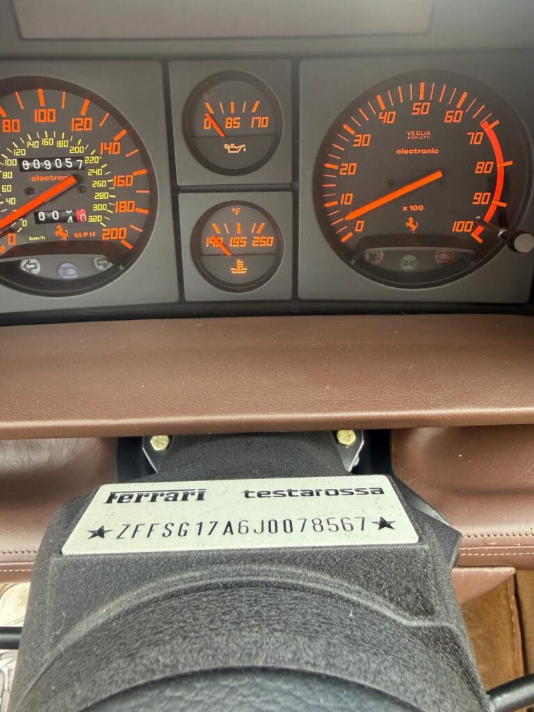 1988 Ferrari Testarossa photo 12